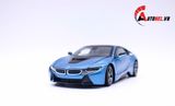  Mô hình xe Bmw I8 đánh lái được full open 1:24 Rastar 3661 