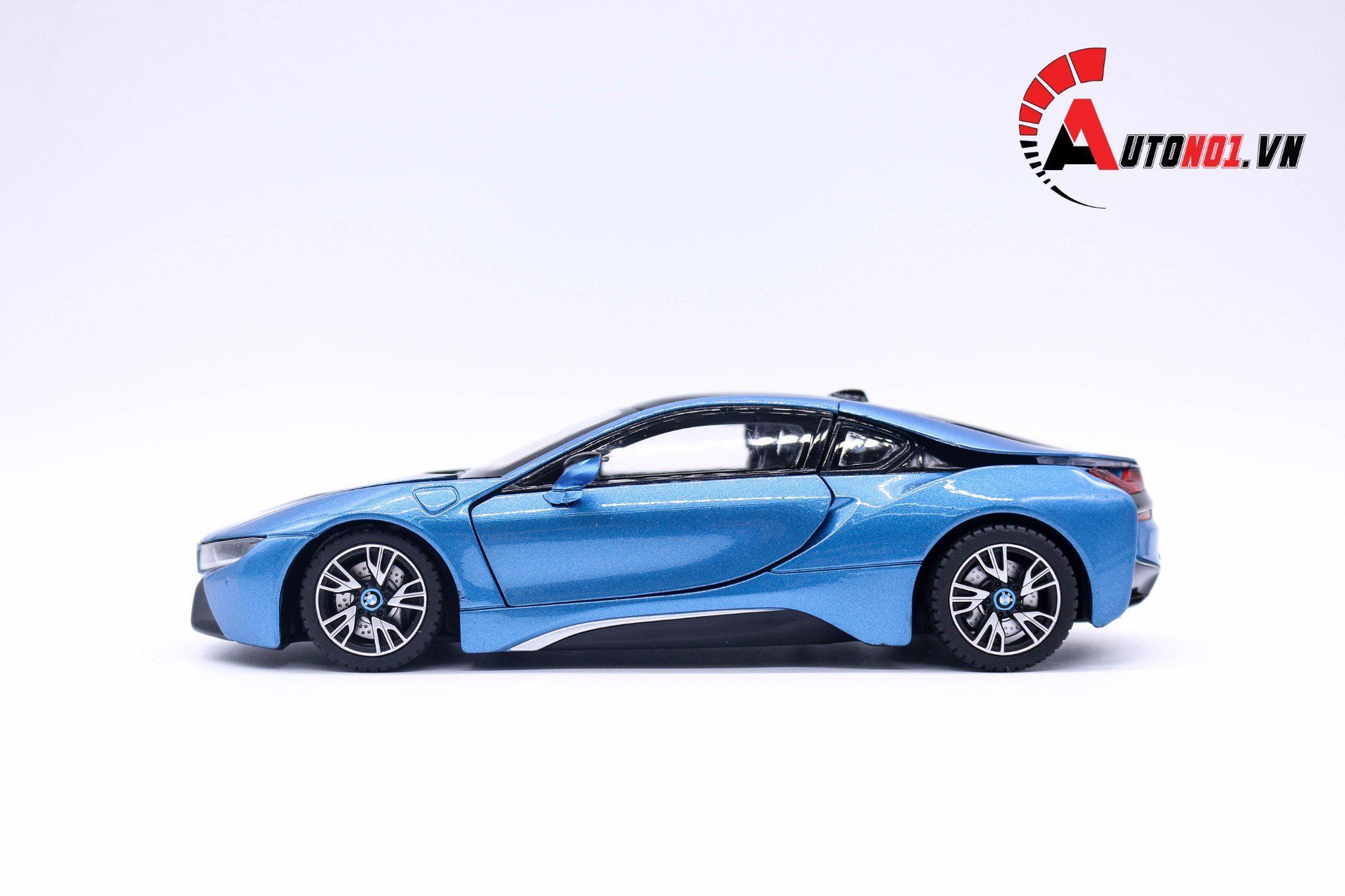  Mô hình xe Bmw I8 đánh lái được full open 1:24 Rastar 3661 