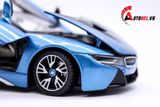  Mô hình xe Bmw I8 đánh lái được full open 1:24 Rastar 3661 