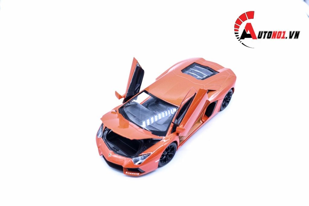 MÔ HÌNH XE LAMBORGHINI AVENTADOR LP700-4 1:24 WELLY 4650