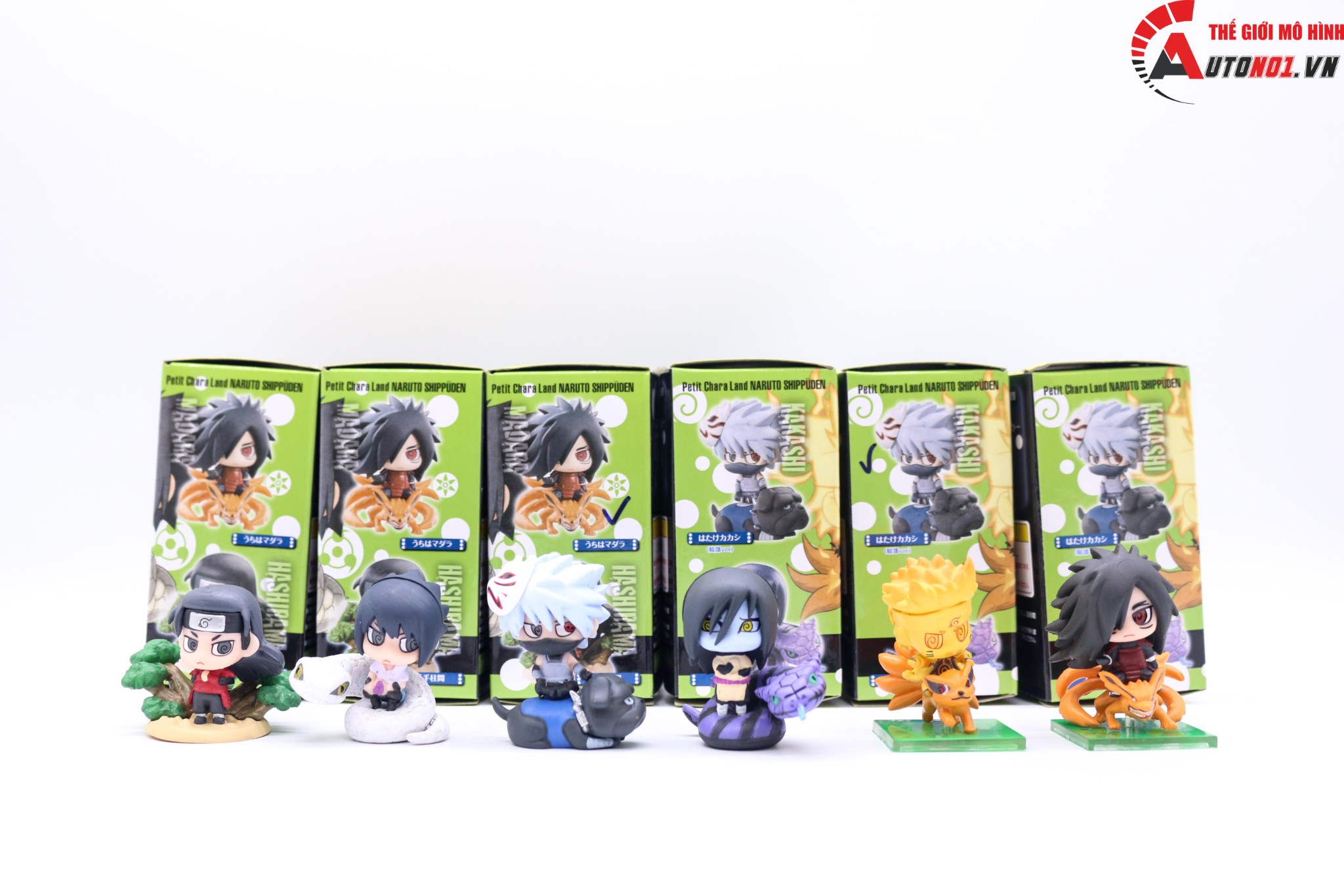 MÔ HÌNH NHÂN VẬT NARUTO SET 6 CON 6CM 6633