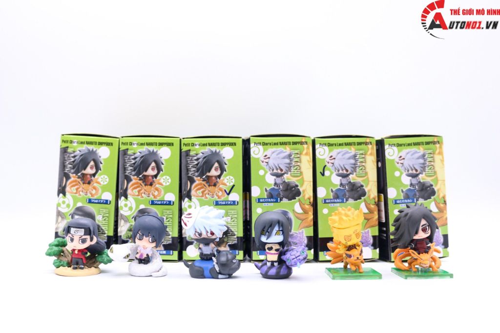 MÔ HÌNH NHÂN VẬT NARUTO SET 6 CON 6CM 6633