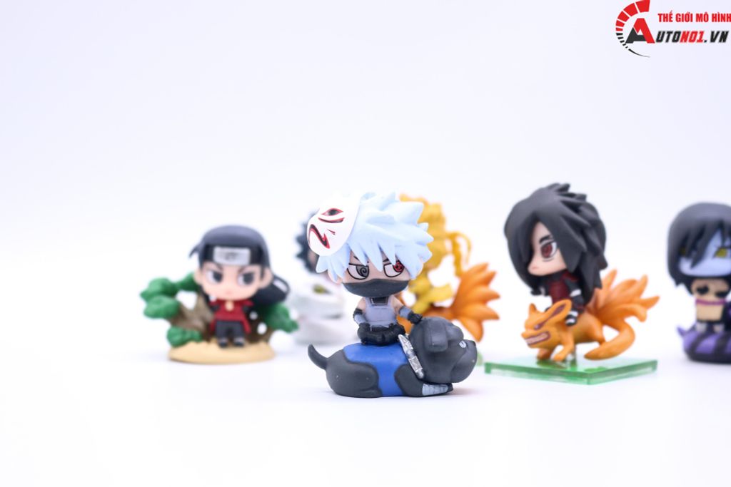 MÔ HÌNH NHÂN VẬT NARUTO SET 6 CON 6CM 6633