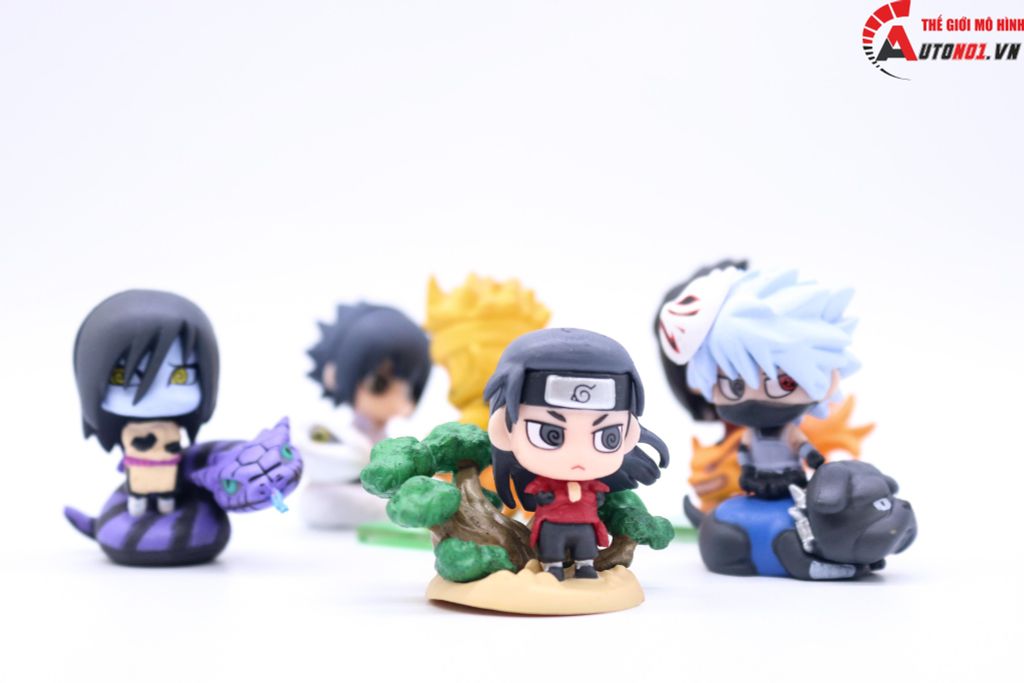 MÔ HÌNH NHÂN VẬT NARUTO SET 6 CON 6CM 6633