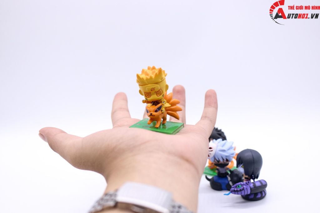 MÔ HÌNH NHÂN VẬT NARUTO SET 6 CON 6CM 6633