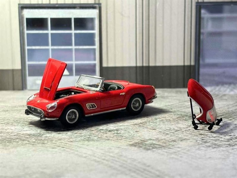  Mô hình xe Ferrari California 250 GT tỉ lệ 1:64 King Models OT64108 
