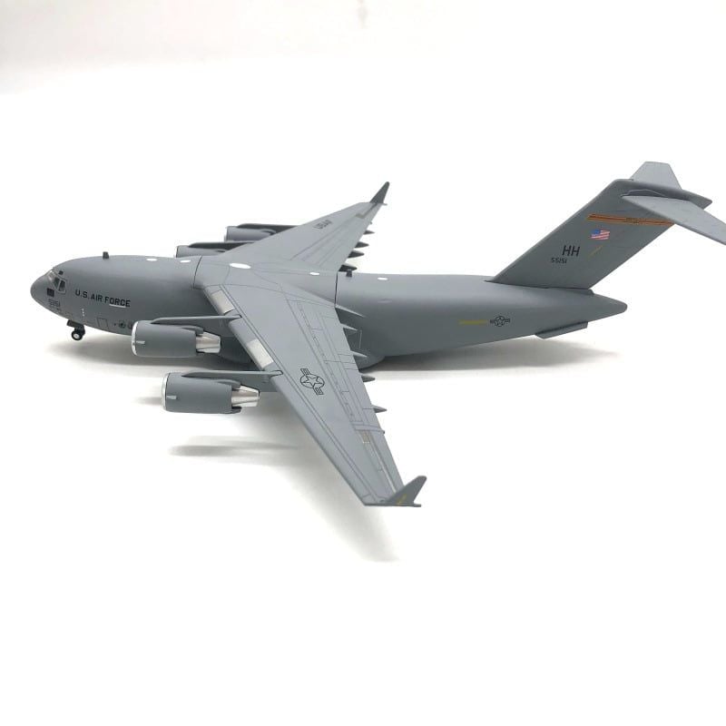  Mô hình máy bay quân sự vận tải USA Boeing C-17A Globemaster III tỉ lệ 1:200 Ns models MBQS004 