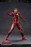  Mô hình nhân vật Marvel Iron man người sắt Iron man MK45 SHF tỉ lệ 1:10 23CM ZD Toys FG262 