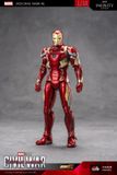  Mô hình nhân vật Marvel Iron man người sắt Iron man MK46 SHF Captain America tỉ lệ 1:10 23CM ZD Toys FG262 