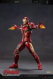  Mô hình nhân vật Marvel Iron man người sắt Iron man MK45 SHF tỉ lệ 1:10 23CM ZD Toys FG262 