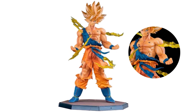  Mô hình nhân vật Dragonball Songoku super saiyan 2 17cm FG225 