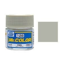  Lacquer C128 Gray Green Semi-Gloss sơn mô hình màu xám xanh 10ml Mr.Hobby C128 