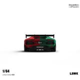  Mô hình xe Lamborghini Aventador LP700-4 2.0 Gucci Red & green Limited 499pcs tỉ lệ 1:64 Briscale Micro BSC 