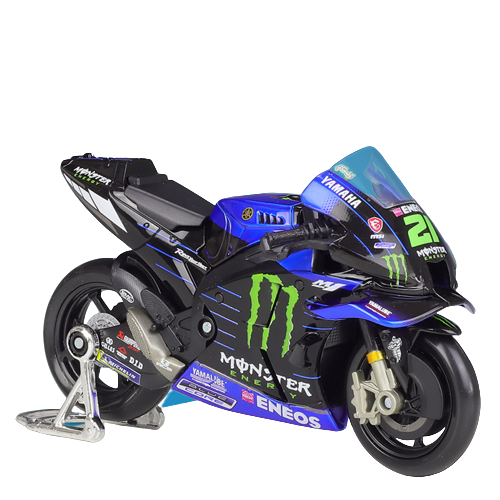  Mô hình xe mô tô GP M1 Yamaha Monster Energy Racing 2022 tỉ lệ 1:18 Maisto 8126 