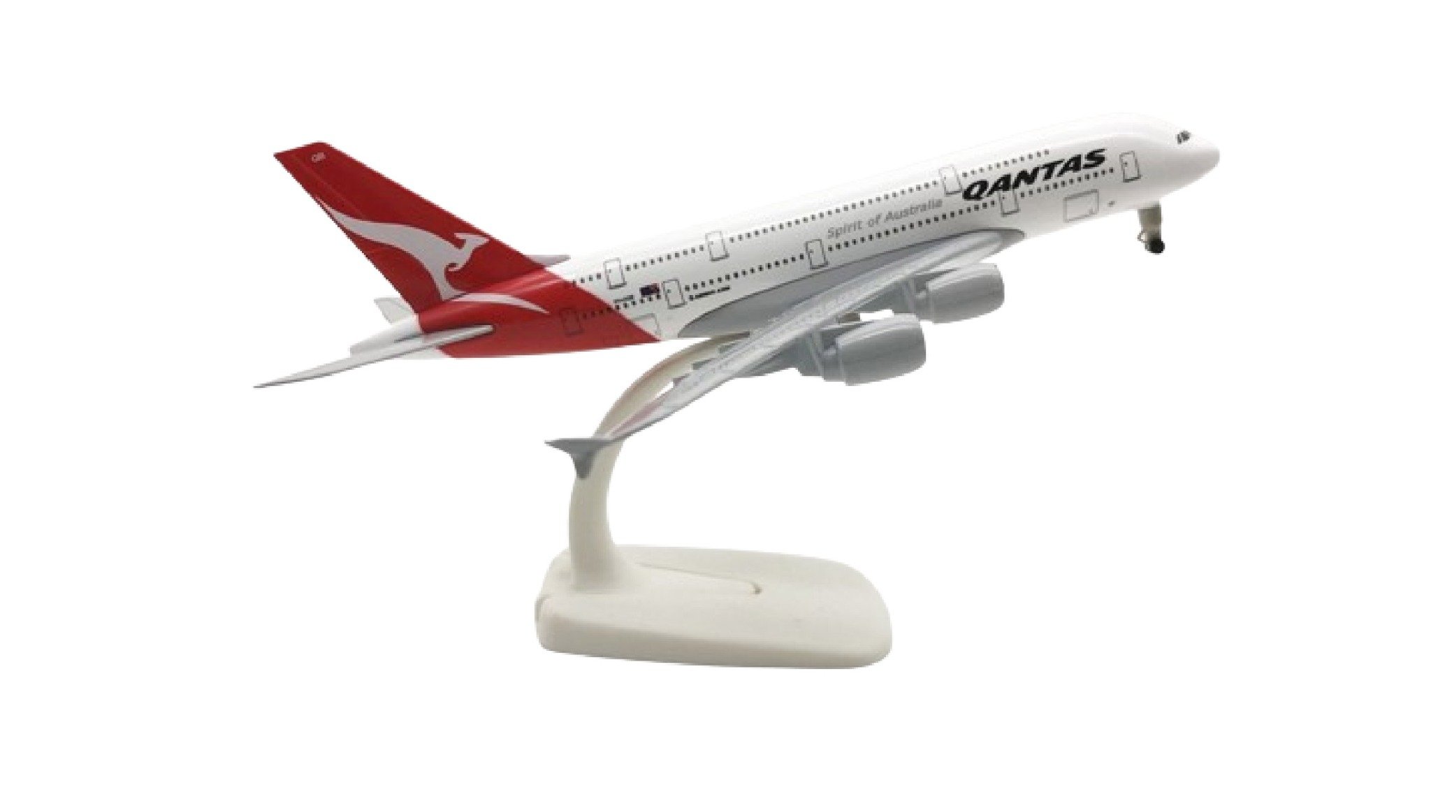  Mô hình máy bay Air Australia Qantas Airbus A380 có bánh xe 20cm MB20110 