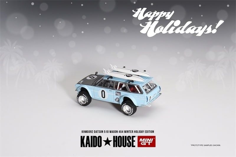  Mô hình xe Datsun Street 510 Racing V2 tỉ lệ 1:64 KaidoHouse KHMG131 