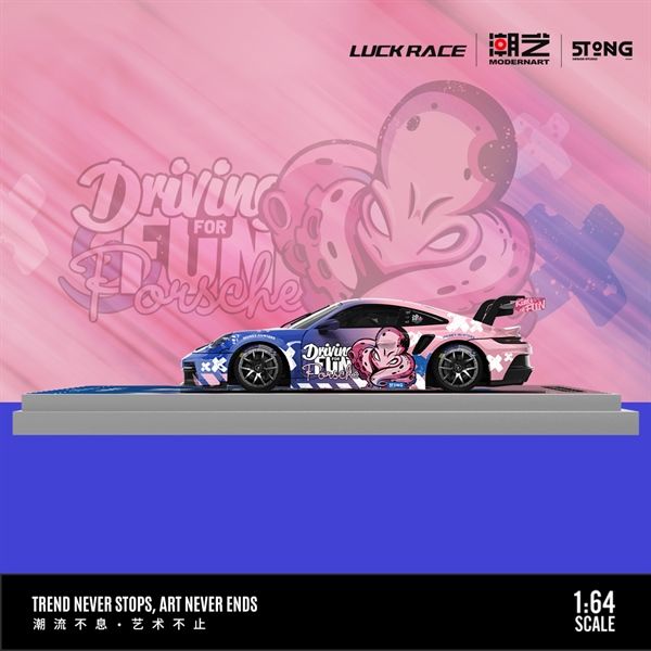  Mô hình xe Porsche 911 GT3 - Octopus tỉ lệ 1:64 MoreArt MD647308 