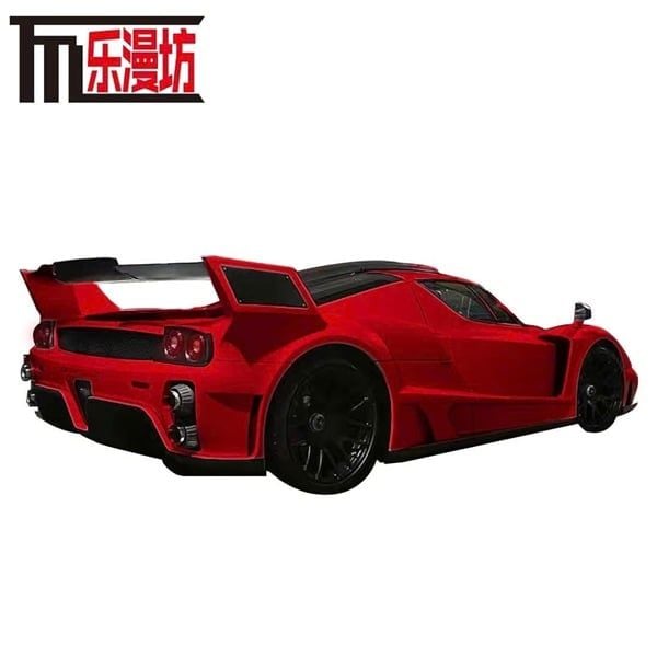  Mô hình xe Ferrari Enzo Modified Red mở được capo và nắp máy sau tỉ lệ 1:64 LMF OT64455 