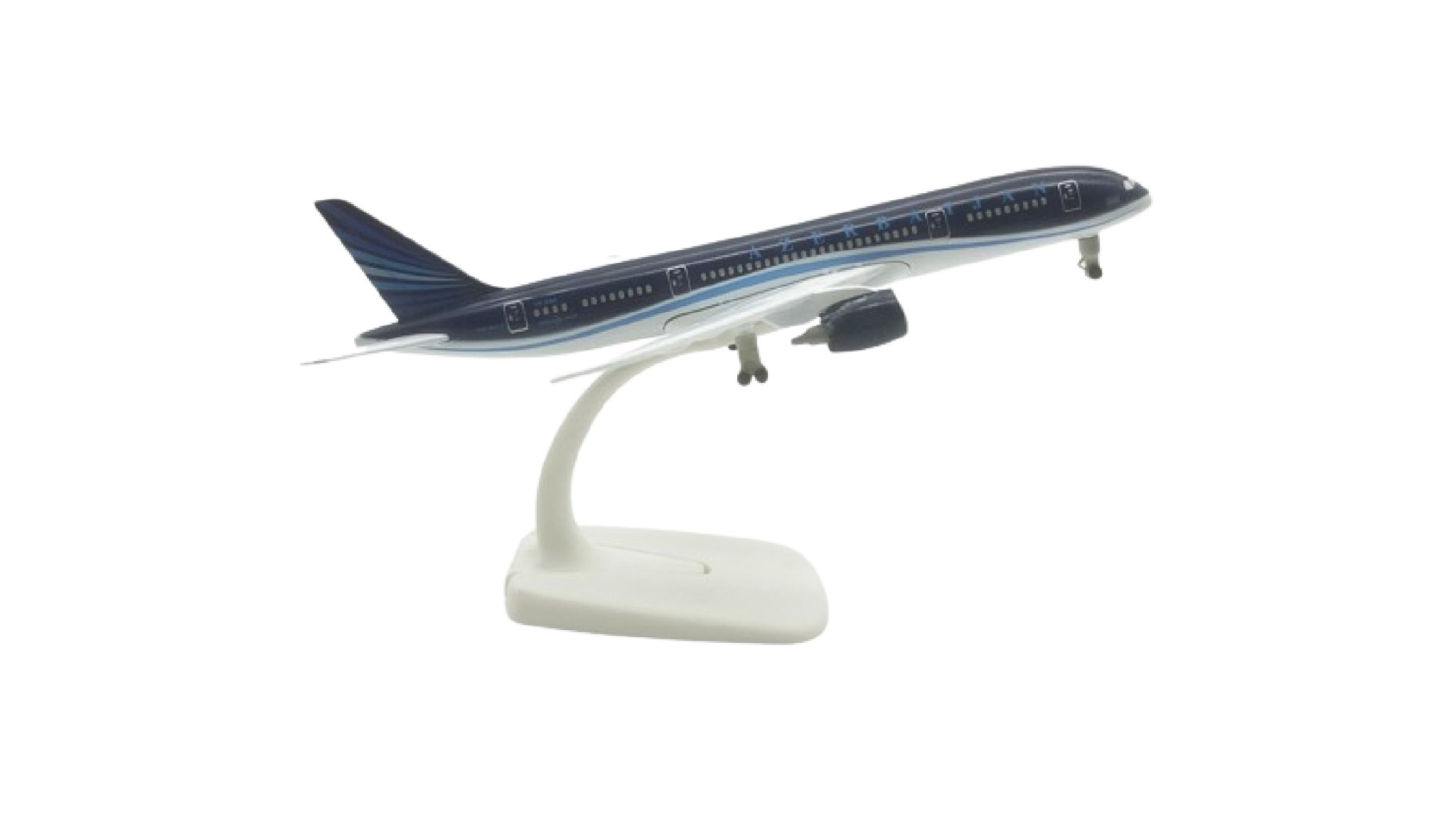  Mô hình máy bay Azerbaijan Boeing B787 có bánh xe kích thước 20cm MB20109 