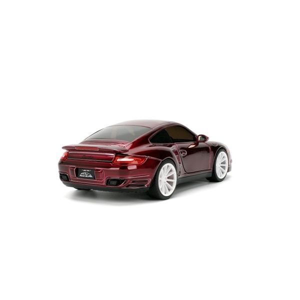  Mô hình xe Porsche 911 (997) Turbo red metallic Pink Slips tỉ lệ 1:24 Jada toys 35506 