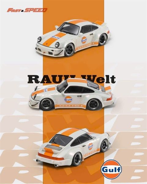  Mô hình xe Porsche RWB964 Widebody Each Limited To 499pcs tỉ lệ 1:64 Fast Speed OT64454 