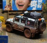  Mô hình xe Land Rover Defender 4x4 kèm phụ kiện tỉ lệ 1:64 Master×DEcode OT64463 