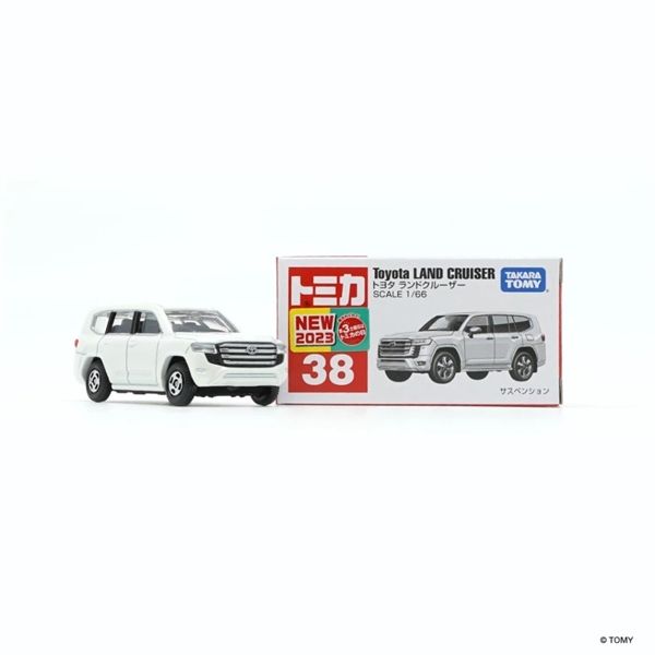  Mô hình xe Toyota Land Cruiser 300 (Box) No.38-10 tỉ lệ 1:66 Tomica 188674 