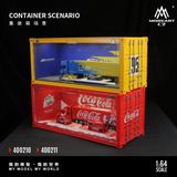  Hộp trưng bày nắp mica Container Scenario Spoon có đèn tỉ lệ 1:64 MoreArt MO400211 