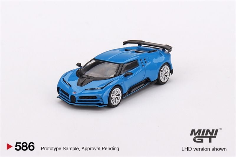  Mô hình xe Bugatti Centodieci blue sky tỉ lệ 1:64 MiniGT 