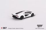  Mô hình xe Lamborghini Countach LPI 800-4 Bianco Siderale tỉ lệ 1:64 MiniGT 