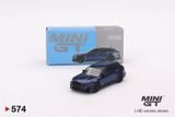  Mô hình xe ABT Audi RS6-R Navarra Blue Metallic tỉ lệ 1:64 MiniGT MGT00574-CH 