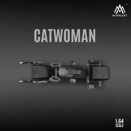  Mô hình nhân vật và xe Cat Woman - The Dark Knight Rises tỉ lệ 1:64 MoreArt MO642010 