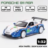  Mô hình xe Porsche 911 RSR tỉ lệ 1:32 Alloy Model OT423 