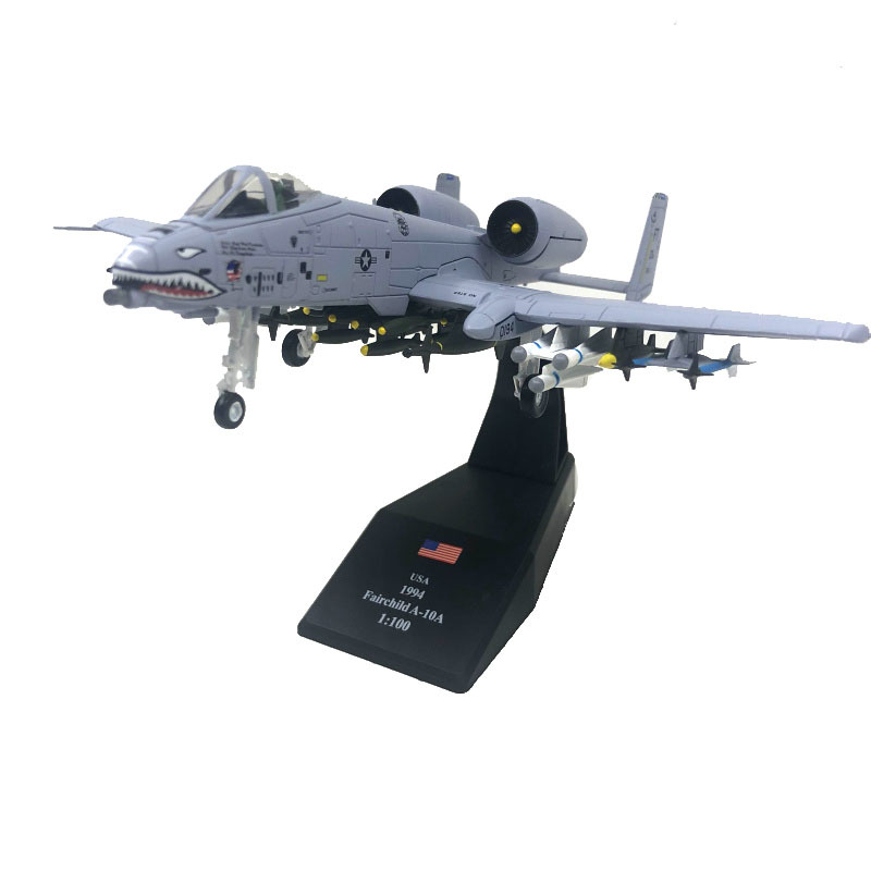 Mô hình máy bay chiến đấu Repubilc Fairchild A-10 Thunderbolt II tỉ lệ 1:100 Ns models MBQS008