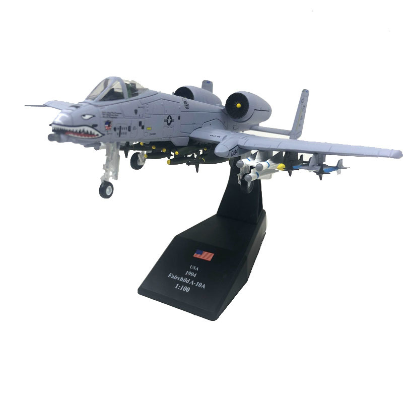  Mô hình máy bay chiến đấu USA Repubilc Fairchild A-10 Thunderbolt II tỉ lệ 1:100 Ns models MBQS008 