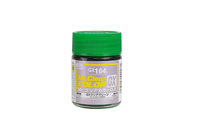  Lacquer gx104 clear green sơn mô hình màu xanh 18ml Mr.Hobby GX104 