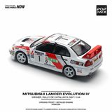  Mô hình xe Mitsubishi Lancer Evolution IV Winner tỉ lệ 1:64 Poprace PR640165 