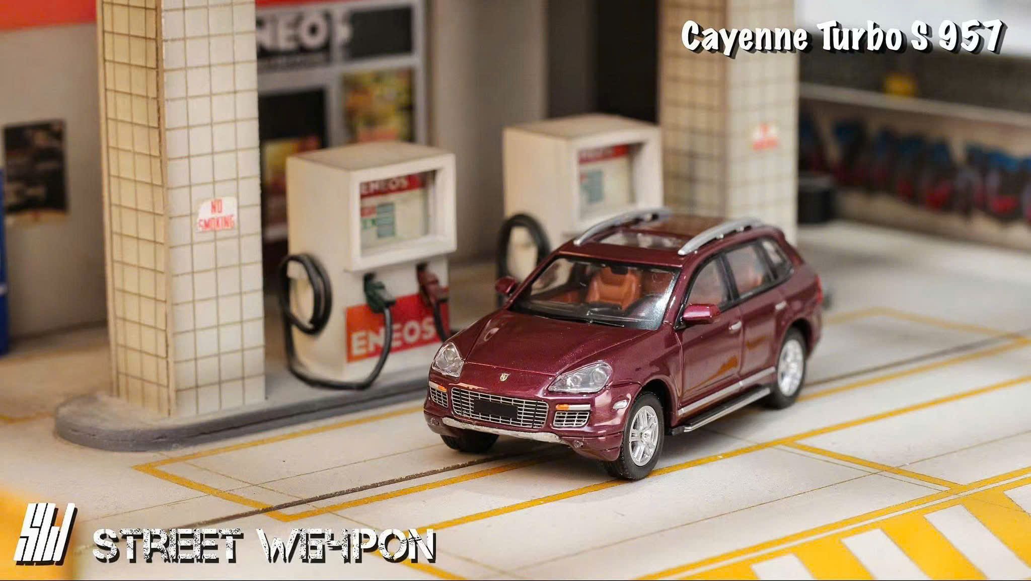  Mô hình xe Porsche Cayenne Turbo S 957 tỉ lệ 1:64 Street Weapon OT64461 