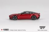  Mô hình xe Aston Martin DBS Hyper Red bản Card tỉ lệ 1:64 MiniGT MGT01065 