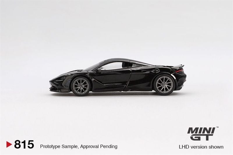  Mô hình xe McLaren 750S Saros Grey tỉ lệ 1:64 MiniGT bản card MGT00815 