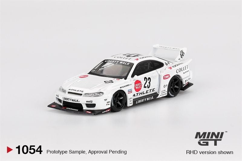  Mô hình xe Nissan LB-Super Silhouette S15 SILVIA ATHLETE tỉ lệ 1:64 MiniGT MGT01054 
