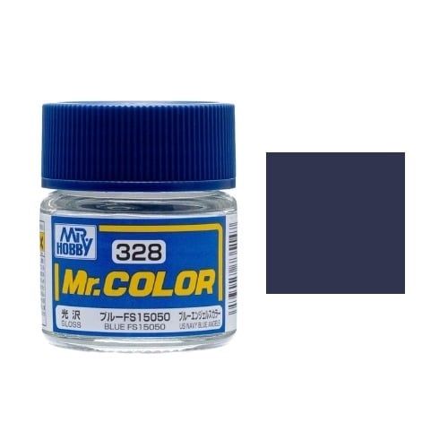  Lacquer C328 Blue FS15050 Gloss sơn mô hình màu xanh 10ml Mr.Hobby C328 