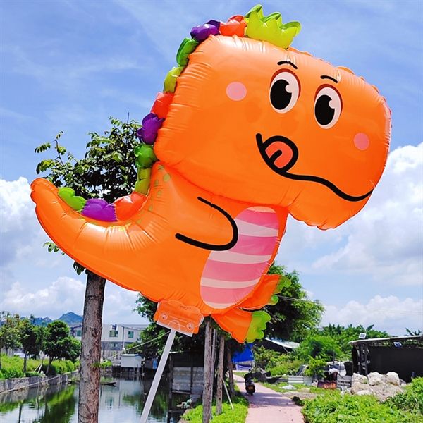  Bong bóng hình thú siêu nhân hoa mặt cười trang trí cho bé size trung [Có cây cầm] 