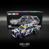  [Hàng Loose] Mô hình xe DATSUN 510 WAGON HKS V1 tỉ lệ 1:64 Kaido House KHMG144L (Loose) 