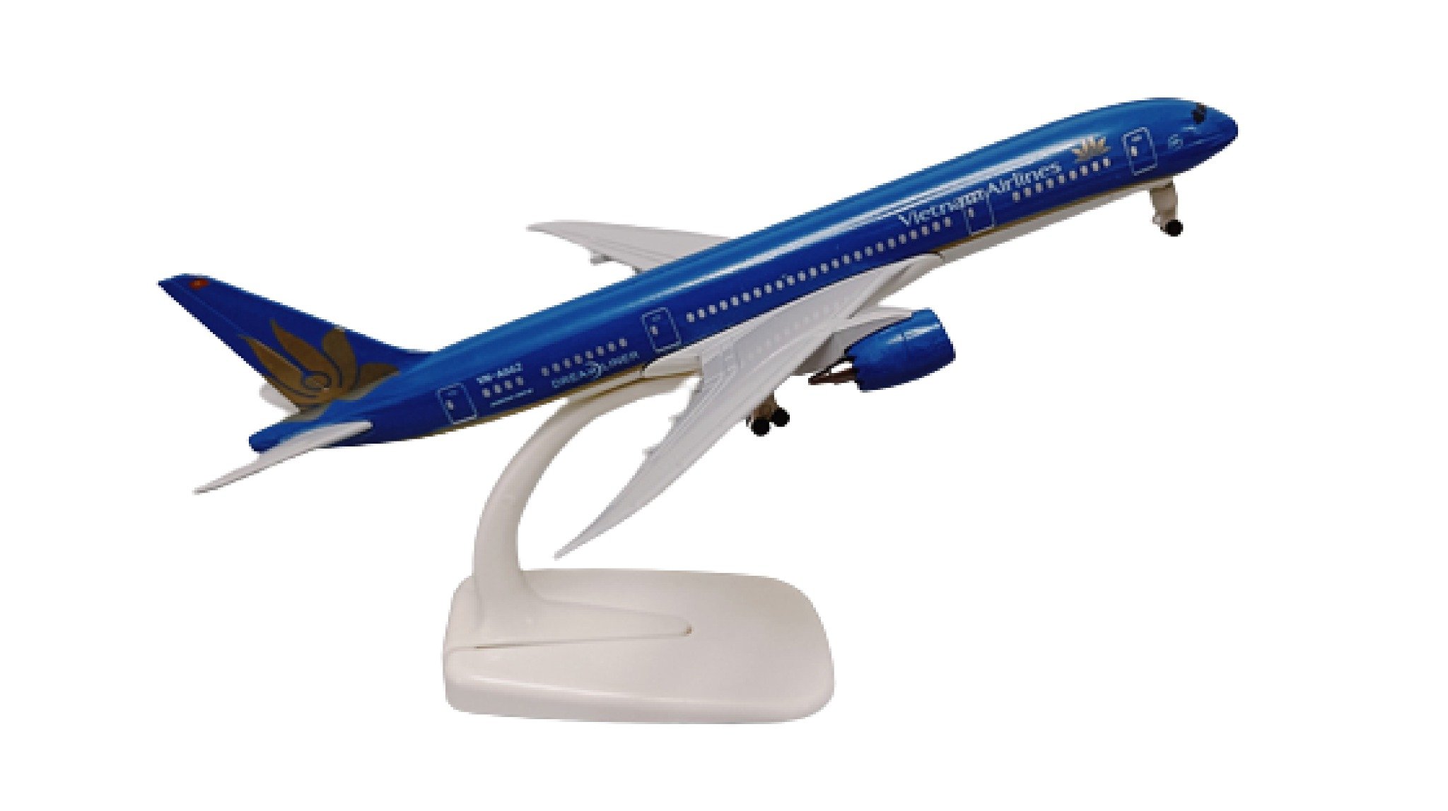  Mô hình máy bay Viet Nam Airlines Boeing B787 Dreamliner 20cm MB20012 