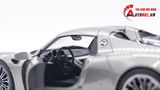  Mô hình xe Porsche 918 Spyder Grey tỉ lệ 1:18 Welly 6496 