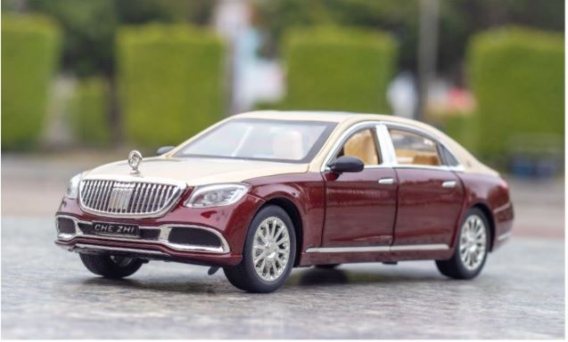  Mô hình xe Mercedes Maybach S600 full open tỉ lệ 1:24 Chezhi OT443 