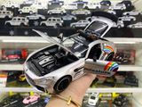  Mô hình xe dẫn đoàn đua F1 Mercedes Benz AMG GTR Safety car - full open - đánh lái - đèn - âm thanh tỉ lệ 1:24 Chezhi model OT600 