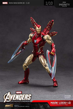  Mô hình nhân vật Marvel Iron man người sắt MK85 Mark 85 LXXXV Avenger Endgame SHF tỉ lệ 1:10 18CM ZD Toys FG262 