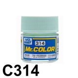  Lacquer C314 Blue FS35622 Gloss sơn mô hình màu Xanh lá 10ml Mr.Hobby C314 